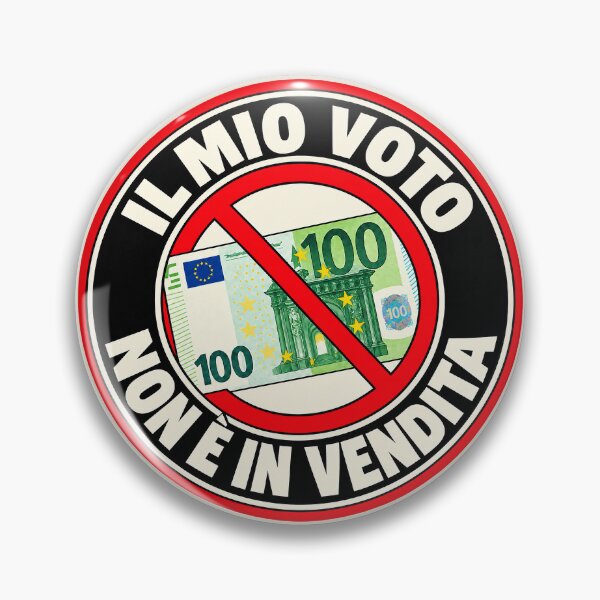 Item preview, ⭐ MY VOTE IS NOT FOR SALE ⭐ - EUR - EURO -  ITALIAN - IL MIO VOTO NON È IN VENDITA designed and sold by WheelieGdArt.