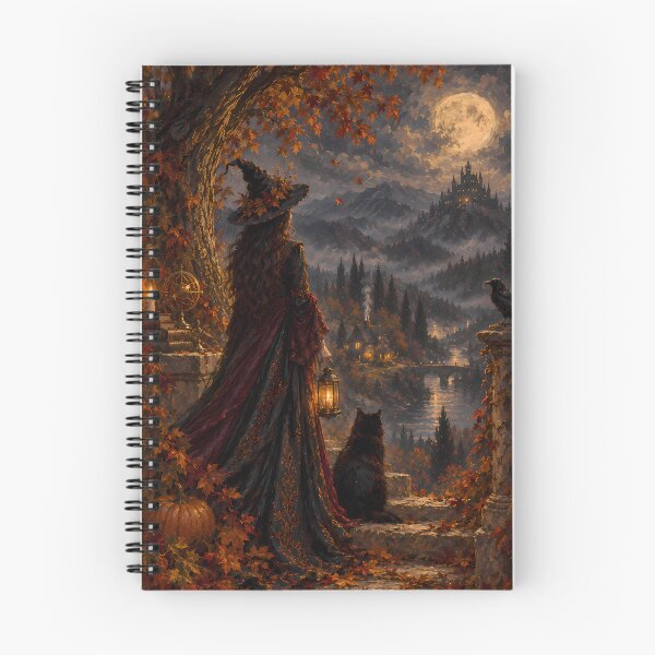 Item preview, Gothic Witch Halloween Under Full Moon designed and sold by Mama Leenah.