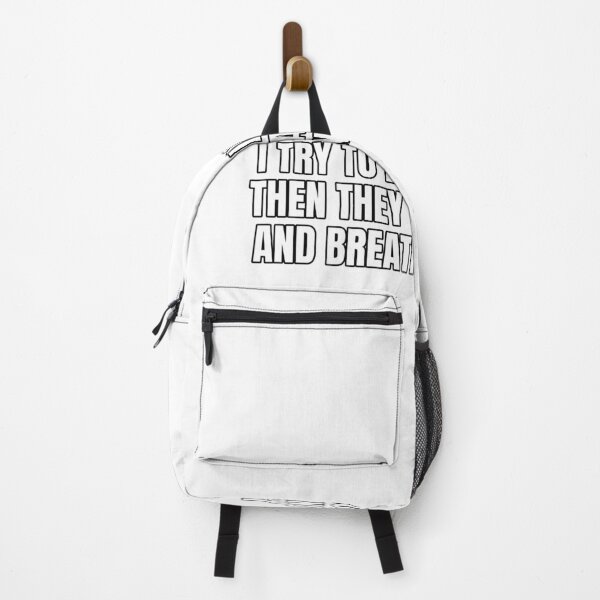 Item preview, I try to like people but then they start talking and breathing and … designed and sold by Odd-jack.