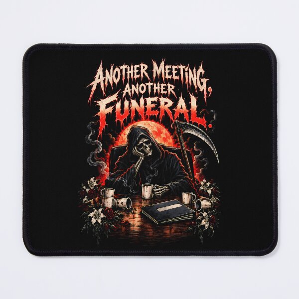 Item preview, Another Meeting Another Funeral Grim Reaper Office Shirt designed and sold by Tong4130.
