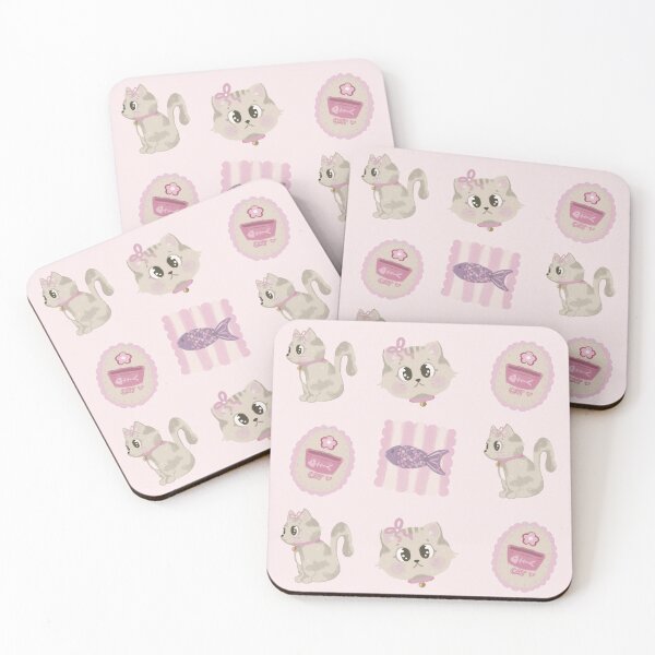 Item preview, Cute kitten sticker  designed and sold by Jelly Studio.