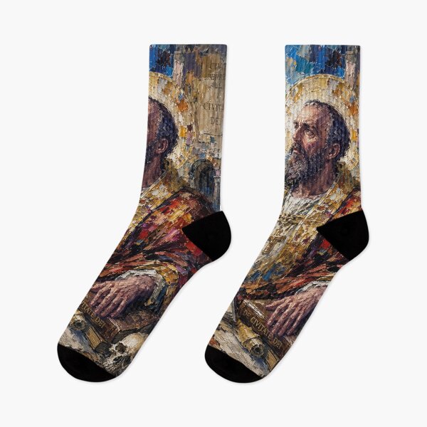 Item preview, Saint Augustine of Hippo Painting – Faith, Philosophy and Wisdom designed and sold by GalleryKauffeld.