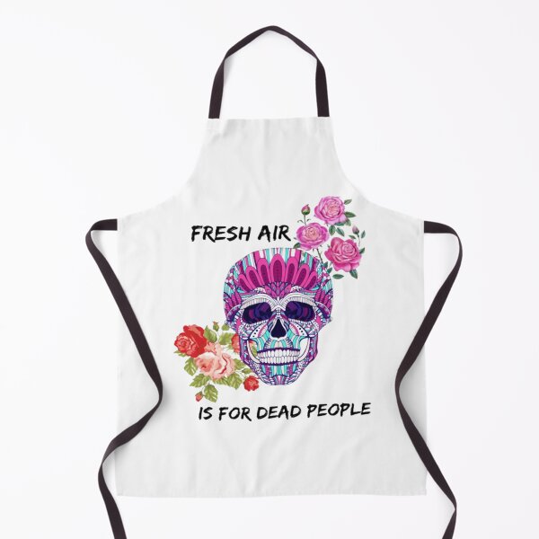 Item preview, Morbid Fresh Air Is For Dead People colorful designed and sold by ZeldaThompson.