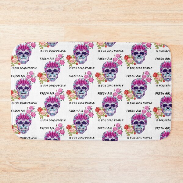 Item preview, Morbid Fresh Air Is For Dead People colorful designed and sold by ZeldaThompson.