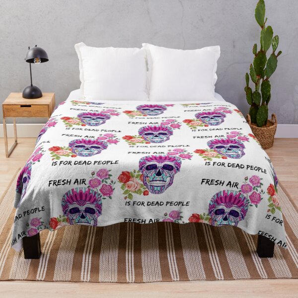Item preview, Morbid Fresh Air Is For Dead People colorful designed and sold by ZeldaThompson.