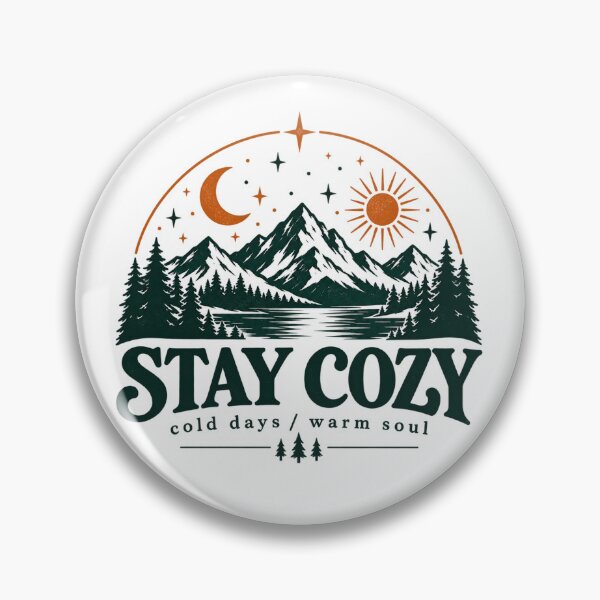 Item preview, Stay Cozy – Vintage Mountain Winter Adventure designed and sold by OMAR SAYOURI.