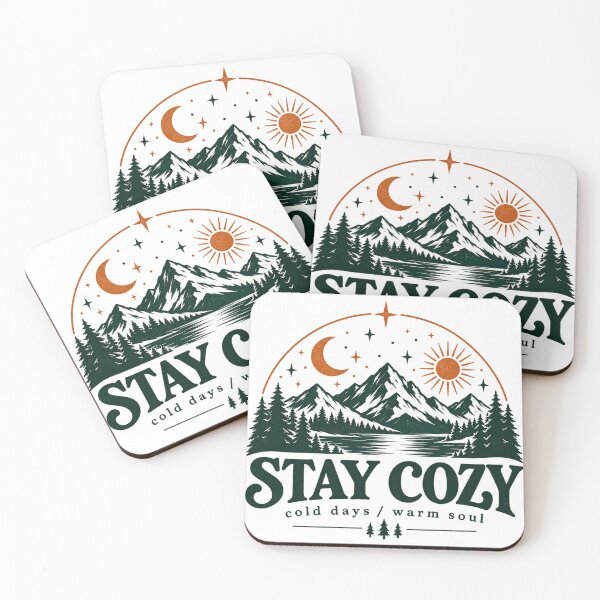Item preview, Stay Cozy – Vintage Mountain Winter Adventure designed and sold by OMAR SAYOURI.