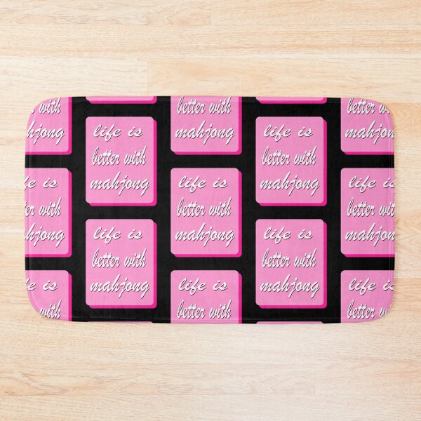 Item preview, Life Is Better With Mahjong  designed and sold by NinniSilver.