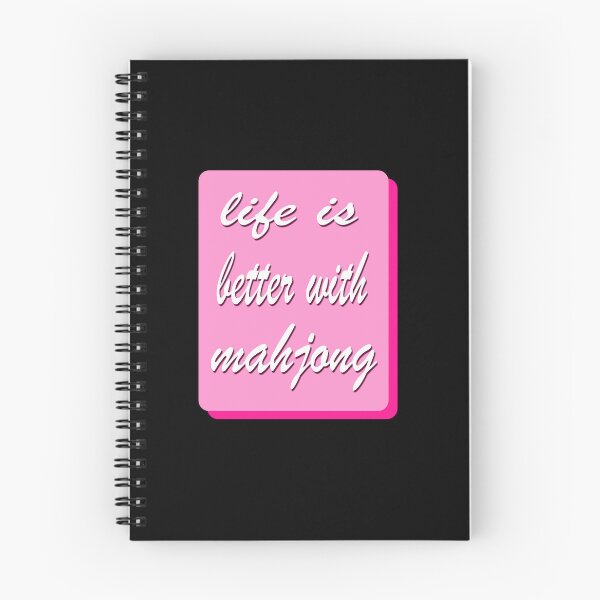 Item preview, Life Is Better With Mahjong  designed and sold by NinniSilver.