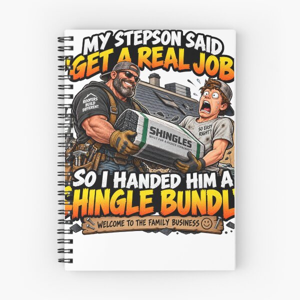Item preview, My Stepson Said Get a Real Job So I Handed Him a Shingle Bundle designed and sold by Roofers Coffee.
