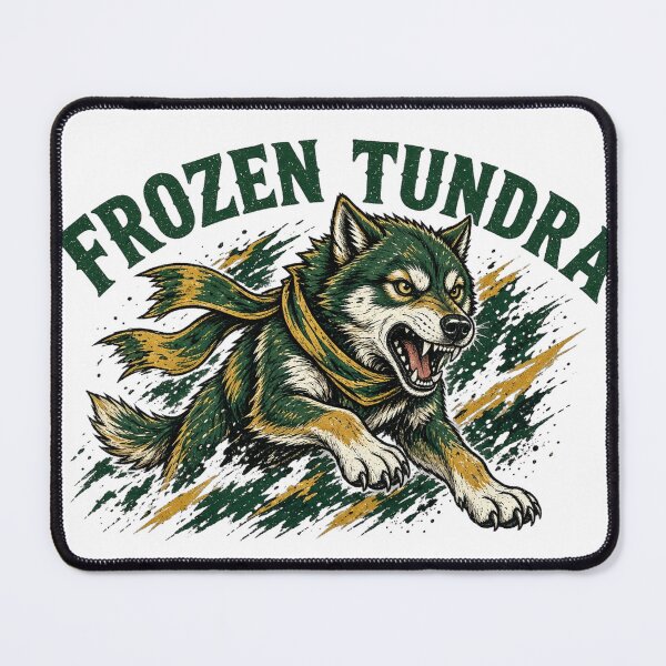 Item preview, Frozen Tundra Wolf Flash designed and sold by PhillySportz.