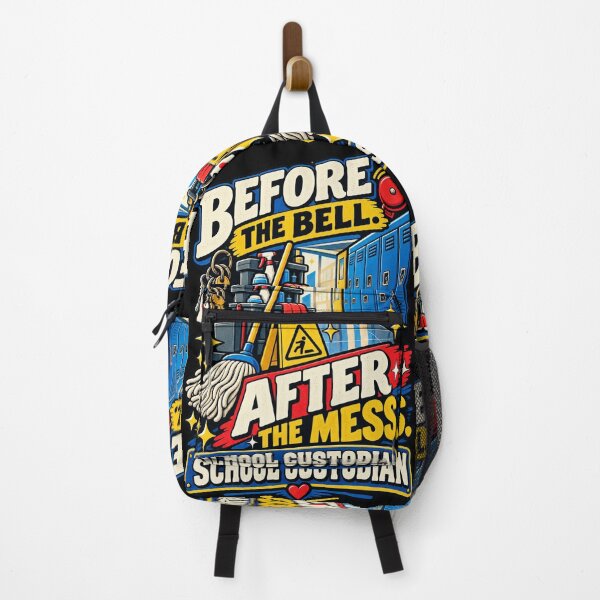 Item preview, Before The Bell After The Mess School Custodian designed and sold by MOTIFOLK.