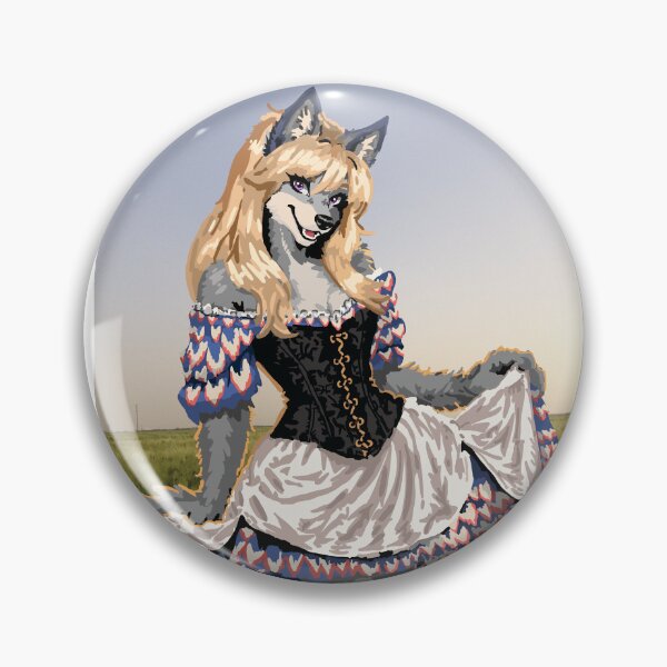 Item preview, Fancy Dress Wolf 2026 designed and sold by KlakkDrawsStuff.