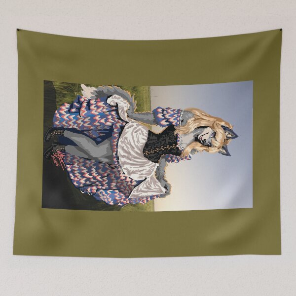 Item preview, Fancy Dress Wolf 2026 designed and sold by KlakkDrawsStuff.