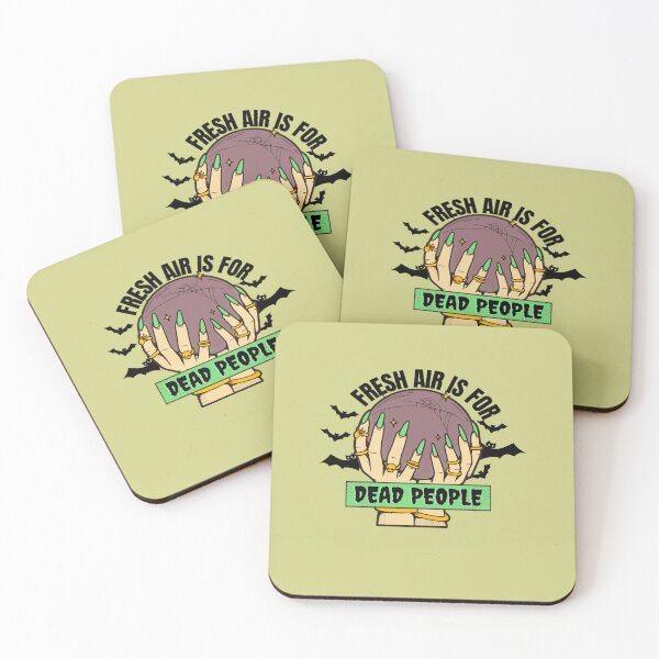 Item preview, Morbid Podcast Fresh Air is for Dead People designed and sold by ZeldaThompson.