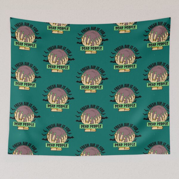 Item preview, Morbid Podcast Fresh Air is for Dead People designed and sold by ZeldaThompson.