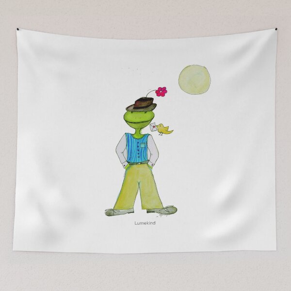 Item preview, Dandy Frog Under the Moon designed and sold by lumekind.