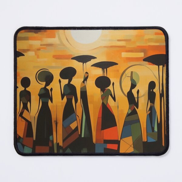 Item preview, Angolan Sunset – African Heritage Abstract Art designed and sold by GSizzle1.