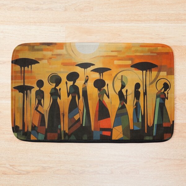 Item preview, Angolan Sunset – African Heritage Abstract Art designed and sold by GSizzle1.