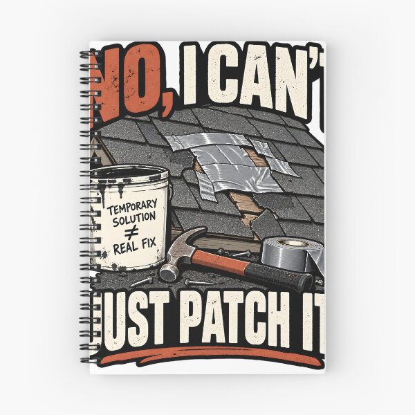 Item preview, No I Can't Just Patch It designed and sold by Roofers Coffee.