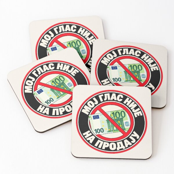 Item preview, ⭐ MY VOTE IS NOT FOR SALE ⭐ - EUR - EURO -  SERBIAN - МОЈ ГЛАС НИЈЕ НА ПРОДАЈУ designed and sold by WheelieGdArt.