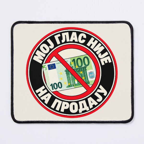 Item preview, ⭐ MY VOTE IS NOT FOR SALE ⭐ - EUR - EURO - SERBIAN - МОЈ ГЛАС НИЈЕ НА ПРОДАЈУ designed and sold by WheelieGdArt.