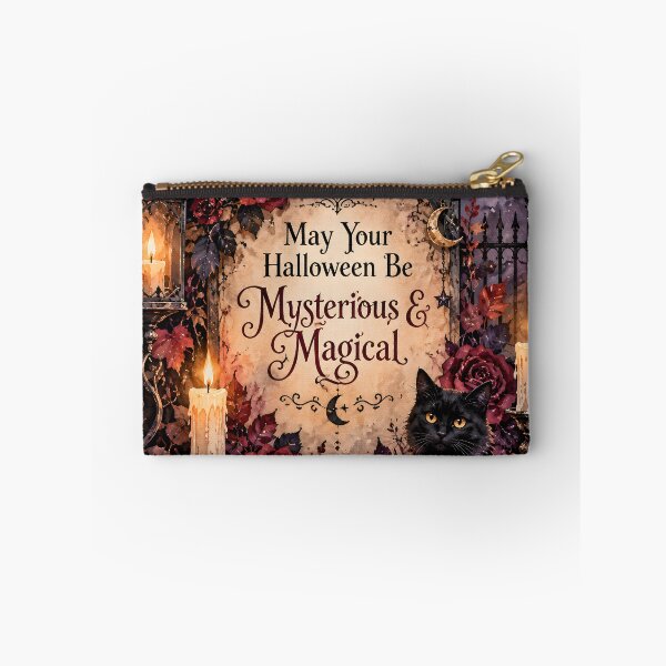 Item preview, Mysterious & Magical Halloween – Gothic Raven, Black Cat and Full Moon designed and sold by blankTeeShirt.