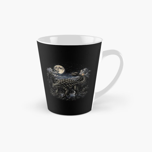 Item preview, Ankylosaurus Walking Through a Moonlit Prehistoric Jungle designed and sold by TadeoNivar.