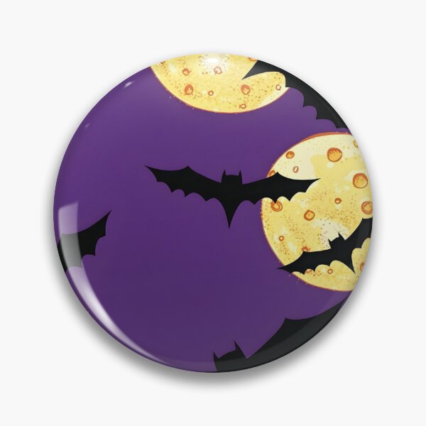 Item preview, Spooky Halloween Seamless Pattern with Flying Bats and Full Moon designed and sold by interdesigner.