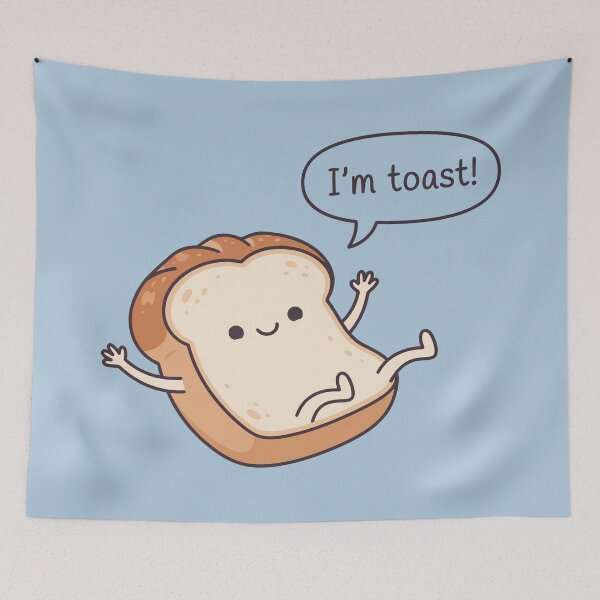 Item preview, Bread Slice ("I'm Toast!") designed and sold by Amir Faysal.