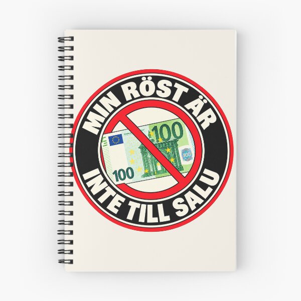 Item preview, ⭐ MY VOTE IS NOT FOR SALE ⭐ - EUR - EURO -  SWEDISH - MIN RÖST ÄR INTE TILL SALU designed and sold by WheelieGdArt.
