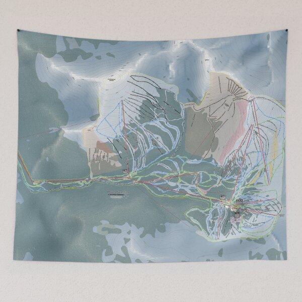 Item preview, Banff Sunshine Resort Trail Map designed and sold by Mapsynergy.