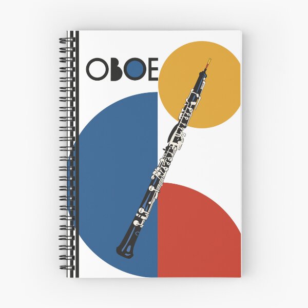 Item preview, Oboe Art Print, Bauhaus Music Print, Oboist Gift, Geometric Oboe Art, Classical Music Print, Mid Century Modern Music Decor designed and sold by Studio pod Burom.