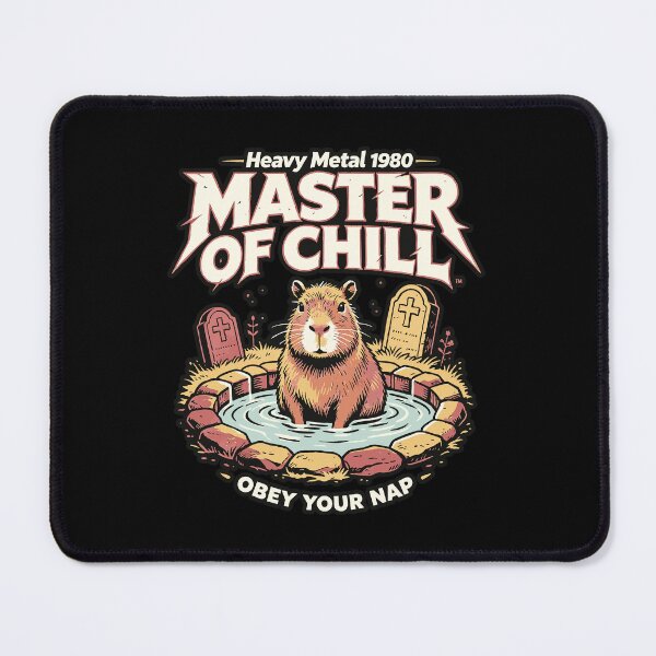 Item preview, Master Of Chill Capybara designed and sold by Hotfresh.
