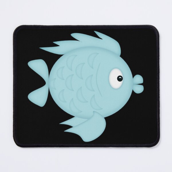 Item preview, Cartoonish Blue Fish  designed and sold by SuzanaTArt.