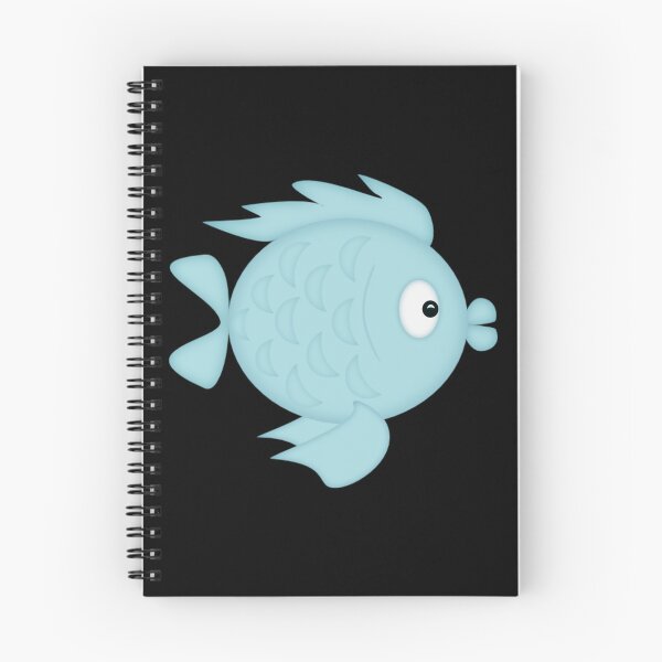 Item preview, Cartoonish Blue Fish  designed and sold by SuzanaTArt.