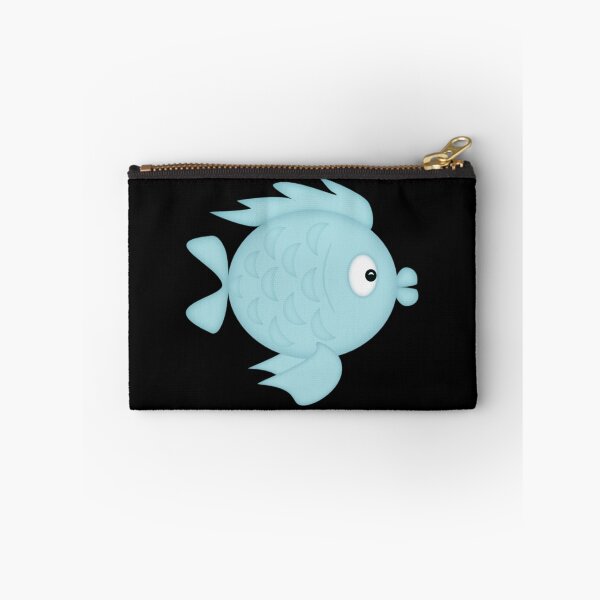 Item preview, Cartoonish Blue Fish  designed and sold by SuzanaTArt.
