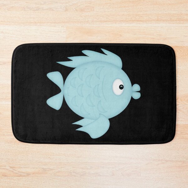 Item preview, Cartoonish Blue Fish  designed and sold by SuzanaTArt.