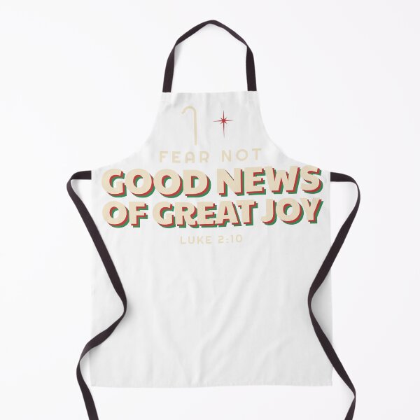 Item preview, Good News Of Great Joy Luke 2:10 Retro Christian Christmas designed and sold by 198tees.
