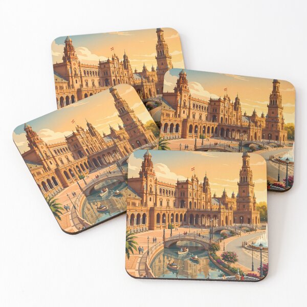 Item preview, Plaza de España Seville designed and sold by JacksoonLester.