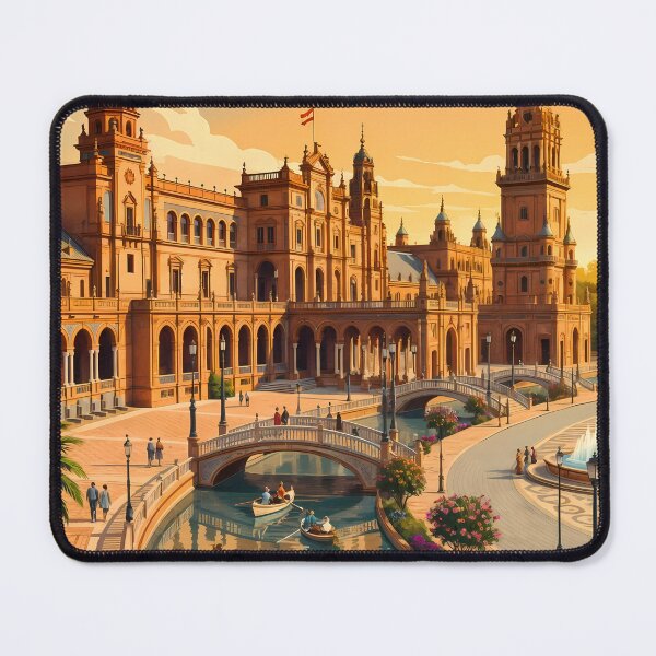 Item preview, Plaza de España Seville designed and sold by JacksoonLester.