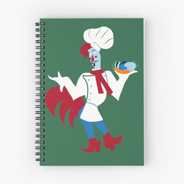 Item preview, French chef rooster with seefood designed and sold by UVAART.