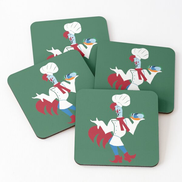 Item preview, French chef rooster with seefood designed and sold by UVAART.