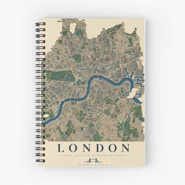 Item preview, London Minimalist City Map designed and sold by Furflix.