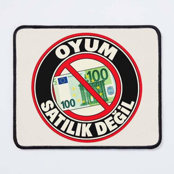 Item preview, ⭐ MY VOTE IS NOT FOR SALE ⭐ - EUR - EURO - TURKISH (Türkçe) - OYUM SATILIK DEĞİL designed and sold by WheelieGdArt.