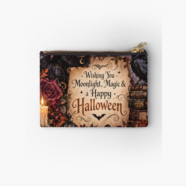Item preview, Gothic Witch Cat Halloween – Moonlight, Magic & Spooky Autumn designed and sold by blankTeeShirt.