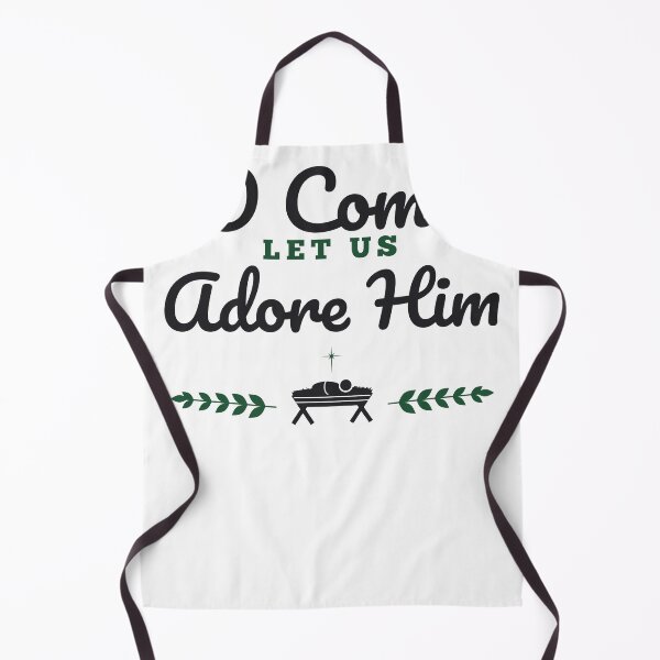Item preview, O Come Let Us Adore Him Christian Christmas Hymn Nativity designed and sold by 198tees.