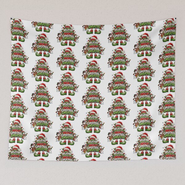 Item preview, Due To Inflation Ugly Christmas Sweater Snowman Design designed and sold by Wilcox PhotoArt.