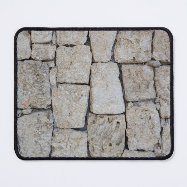 Item preview, Natural stone wall – Rustic beige stone structure designed and sold by Nicole Bleck.