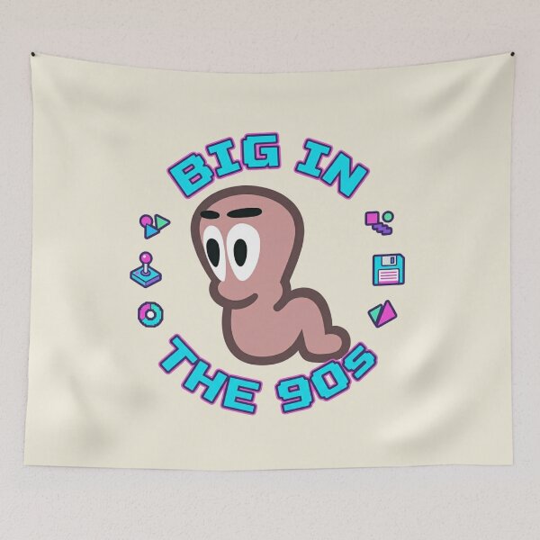 Item preview, Big In The 90s (Worms) designed and sold by Micho86.